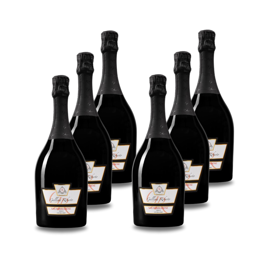 6x Gallina Roberto - Valdobbiadene Prosecco Superiore DOCG Extra Dry