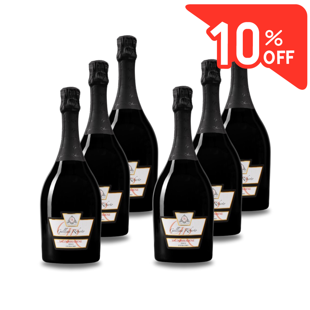 6x Gallina Roberto - Valdobbiadene Prosecco Superiore DOCG Extra Dry